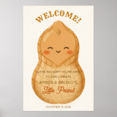 Cute Little Peanut *Welcome Sign Poster ONLY* (Vorne)