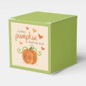 Cute Little Pumpkin Baby Shower Geschenkschachtel (Vorderseite)