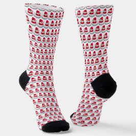Cute Little Snowduck | Snowman Duck Pattern | Red Socken