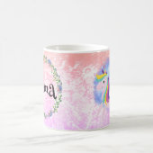 Cute little unicorn kaffeetasse (Mittel)
