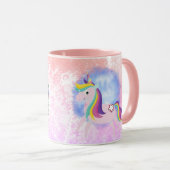 Cute little unicorn tasse (VorderseiteRechts)