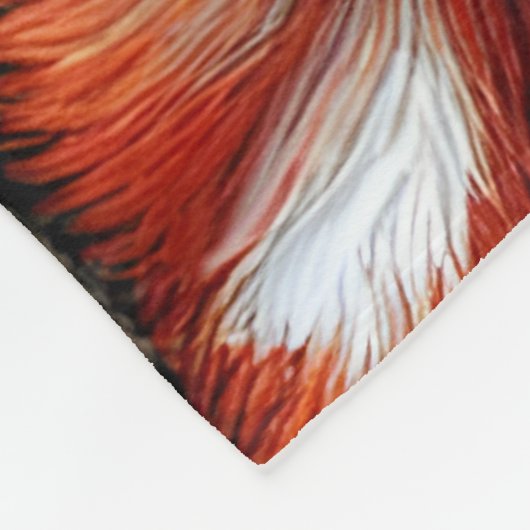 Cute Little wilderness Fox Fleecedecke (Ecke)