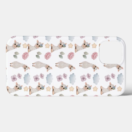 CUTE LLAMA Case-Mate iPhone case (Rückseite (Horizontal))