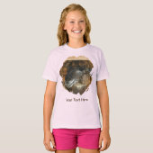 Cute Llama Personalized Animal T-Shirt (Vorne ganz)