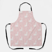 Cute llama seamless schürze (Vorderseite)