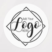 Cute Logo Custom Business Sticker | Personalised  (Design 2)