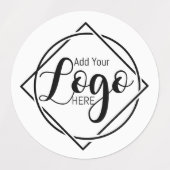 Cute Logo Custom Business Sticker | Personalised  (Design 1)