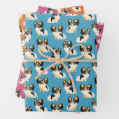 Cute Long-Haired Chihuahuas Geschenkpapier Set (Beispiel)