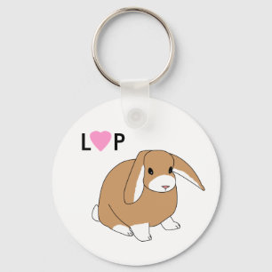 Cute Lop Rabbit Keychain Schlüsselanhänger