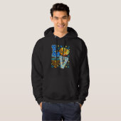 Cute LOVE Chanukah Hanukkah Decorations Dreidel Me Hoodie (Vorne ganz)