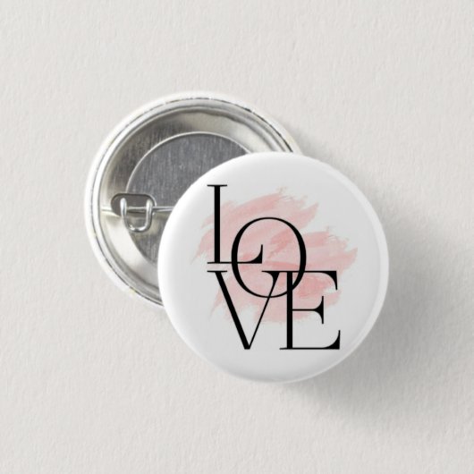 Cute Love Charming Pin Button (Vorne & Hinten)