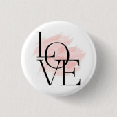 Cute Love Charming Pin Button (Vorderseite)