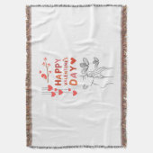 Cute Love Couple Decke (Vorderseite Vertikal)