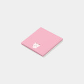 Cute Love Cow Post-it Klebezettel (angewinkelt)