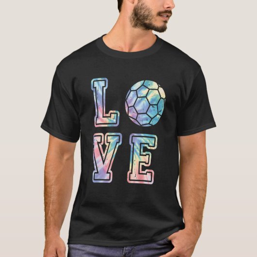 Cute Love Handball Tie Dye Handball For Handball P T-Shirt (Vorderseite)