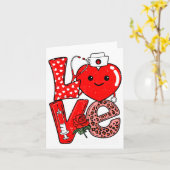 Cute Love Heart Stethoscope Phlebotomist Life Vale Karte (Gelbe Blume)