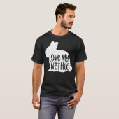 Cute Love My Nethie Bunny Design - Netherland Dwar T-Shirt (Vorne ganz)
