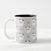 Cute Love Panda Zweifarbige Tasse (Links)