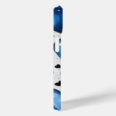 Cute Love Pattern iPhone Cover (Rückseite / Rechts)