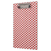 Cute Love Red Hearts Clipboard Klemmbrett (Links)