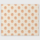 Cute Love Tiger Geschenkpapier (Flach)