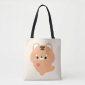 Cute Love Tiger Tasche (Vorderseite)