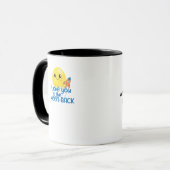 Cute Love You To The Moon And Back Rocket Space Wh Tasse (Vorderseite Links)