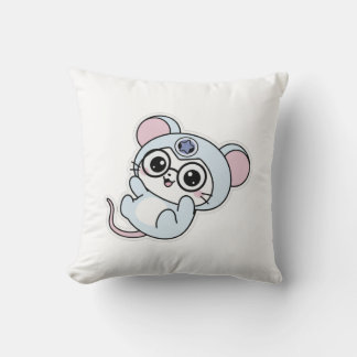 Cute lovely little adorable mouse kissen