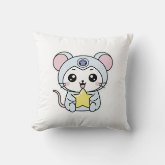 Cute lovely little adorable mouse kissen