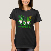 Cute Lucky Gnome Happy St Patricks Day Family Outf T-Shirt (Vorderseite)