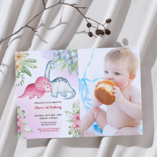 Cute Lustig   Kinderfoto Geburtstag Einladung