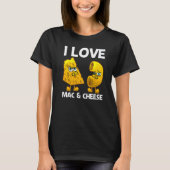 Cute Mac & Cheese For Men Women Macaroni Cheese T-Shirt (Vorderseite)