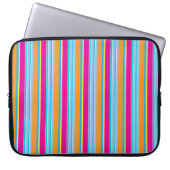 Cute magic colorful stripes laptopschutzhülle (Vorderseite)