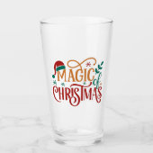 Cute 'Magic of Christmas'  Glas (Vorderseite)