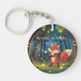 Cute Magical Fox Keychain Schlüsselanhänger