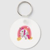 Cute magical unicorn kids shirt schlüsselanhänger (Vorderseite)