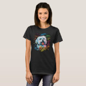 Cute Maltese Dog on Maltese dog 2 T-Shirt (Vorne ganz)