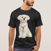 Cute Maltese T-Shirt (Vorderseite)