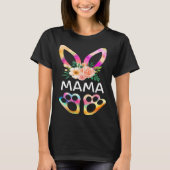Cute Mama Bunny Tie Dye Print Family Easter Day M T-Shirt (Vorderseite)