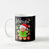 Cute Mamaw Gingerbread Family Matching Christmas C Kaffeetasse (Links)