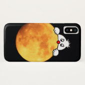 Cute man in the moon Case-Mate iPhone hülle (Rückseite (Horizontal))
