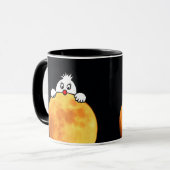 Cute man in the moon tasse (Vorderseite Links)
