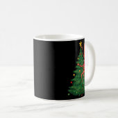 Cute Marcus The Worm Merry Christmas Santa Marcus  Kaffeetasse (VorderseiteRechts)