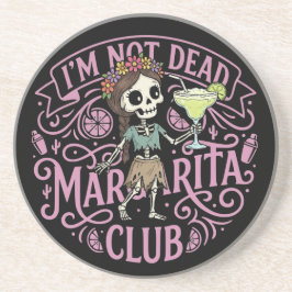 Cute Margarita  Skelton Getränkeuntersetzer