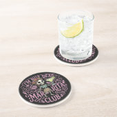 Cute Margarita  Skelton Getränkeuntersetzer (Seite)