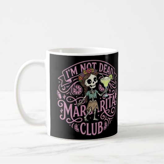 Cute Margarita  Skelton Kaffeetasse (Links)