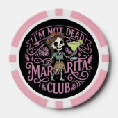 Cute Margarita  Skelton Pokerchips (Vorderseite)