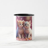 "Cute Marshmallow Kittens" Tasse (Zentrum)