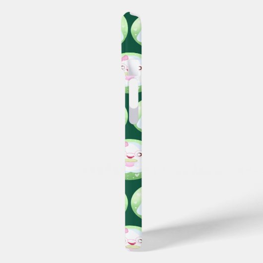 Cute Matcha Latte Ghost Case-Mate iPhone Hülle (Rückseite / Links)
