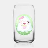 Cute Matcha Latte Ghost Dosenglas (Vorderseite)